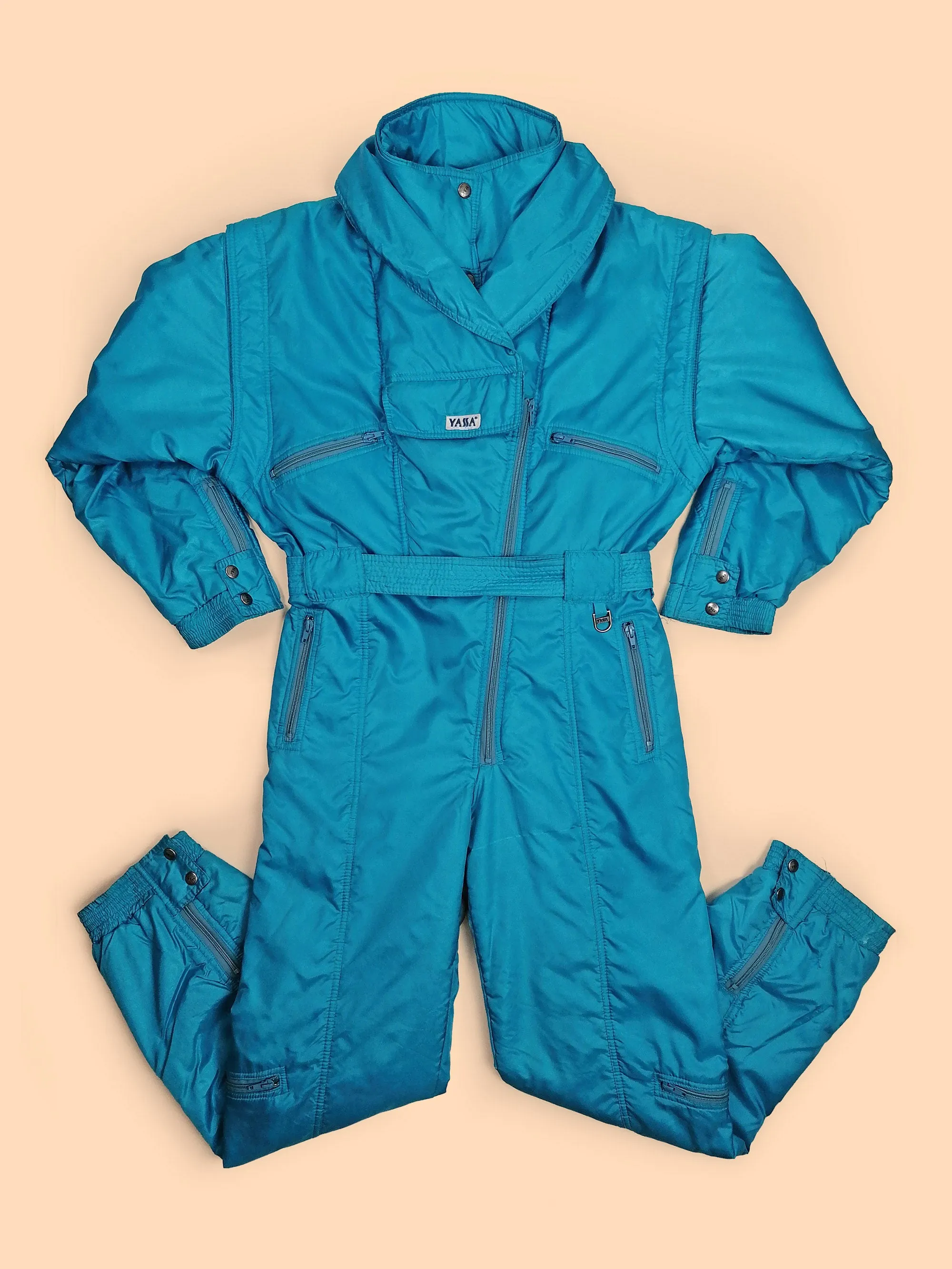 80's YASSA One Piece Ski Suit - size M / 40