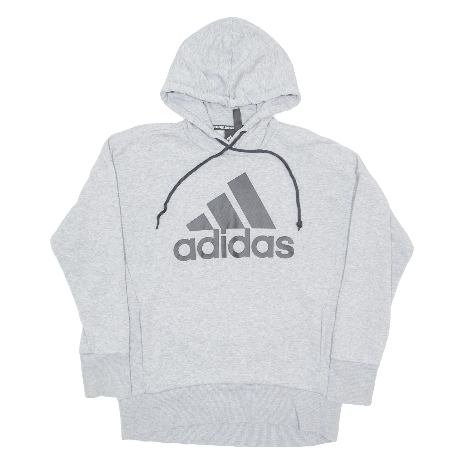 ADIDAS 8-10 Womens Grey Hoodie S