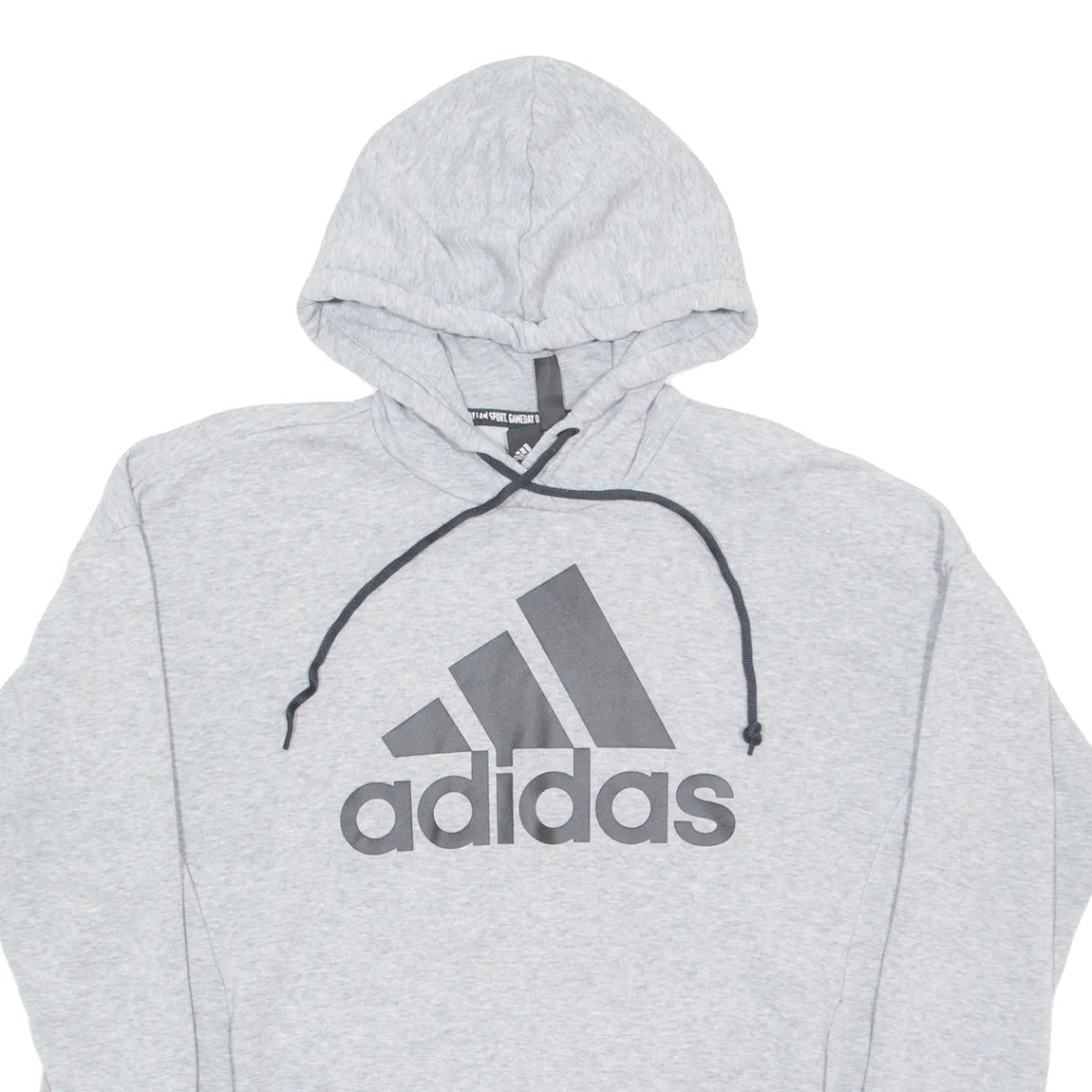 ADIDAS 8-10 Womens Grey Hoodie S