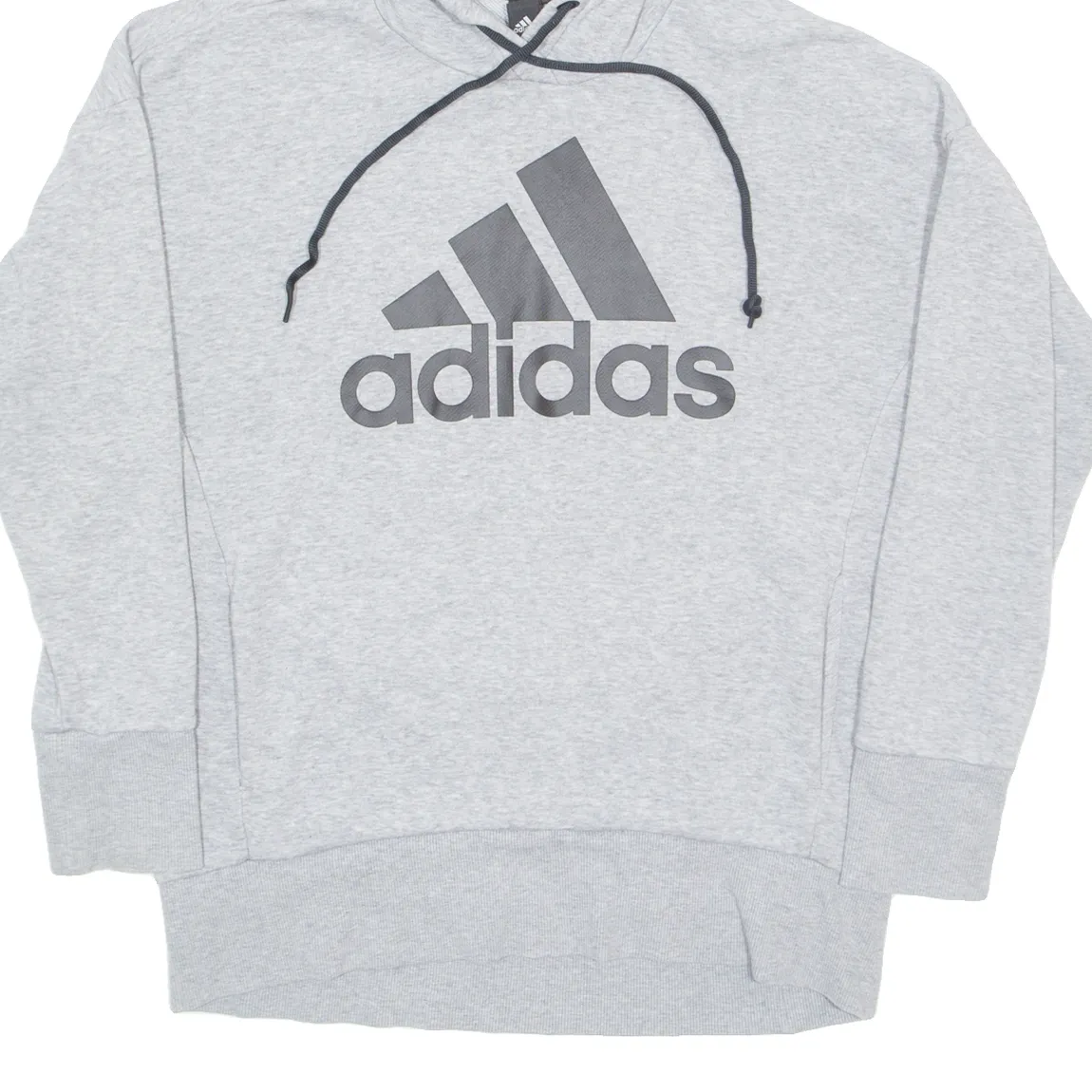 ADIDAS 8-10 Womens Grey Hoodie S