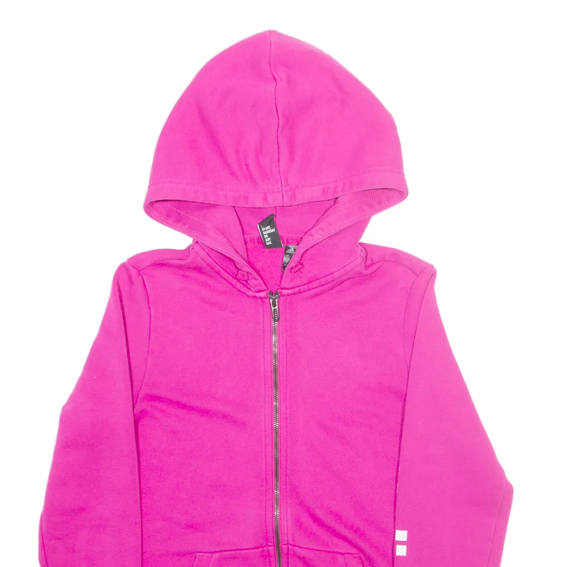 ADIDAS 8-10 Womens Purple Hoodie Full Zip S