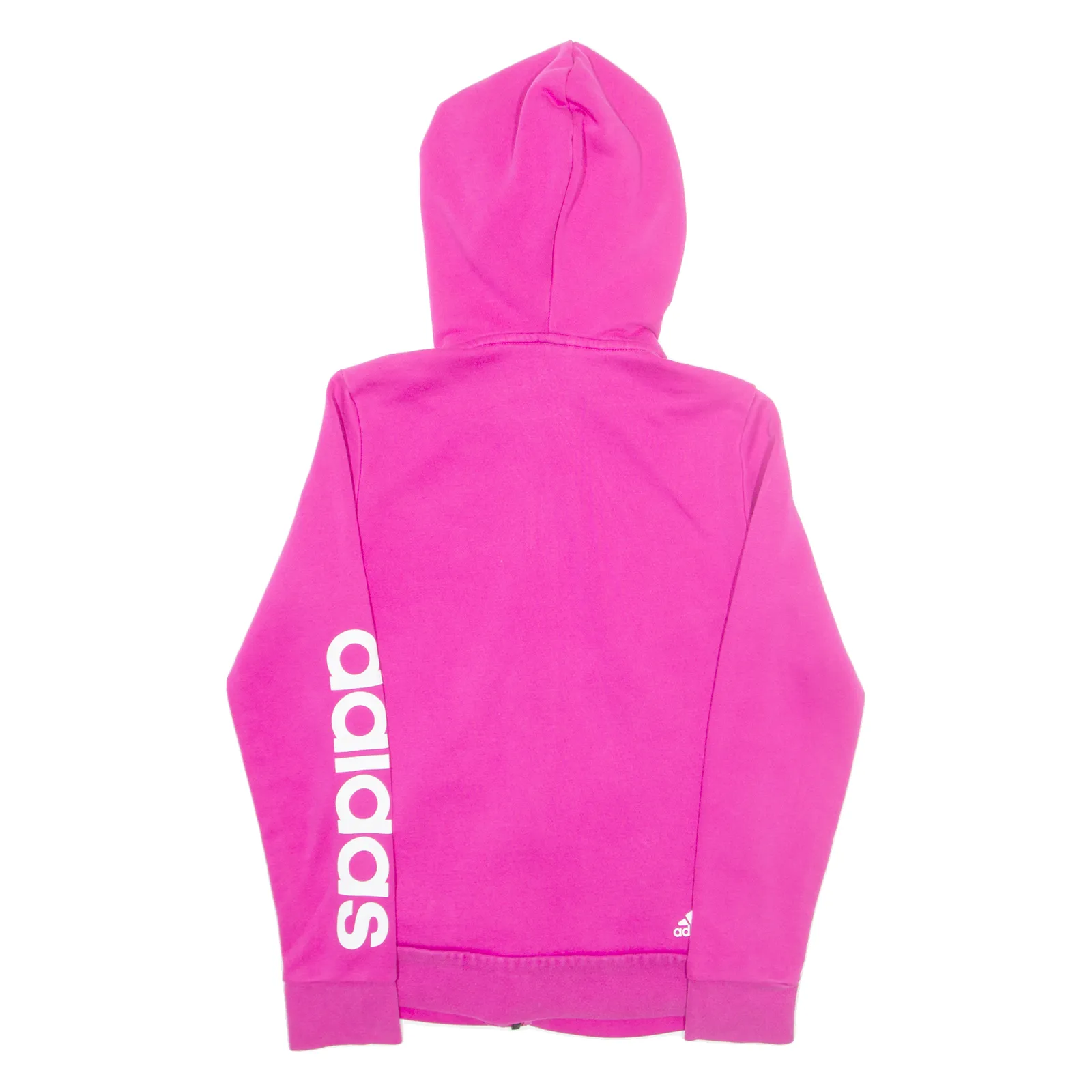 ADIDAS 8-10 Womens Purple Hoodie Full Zip S