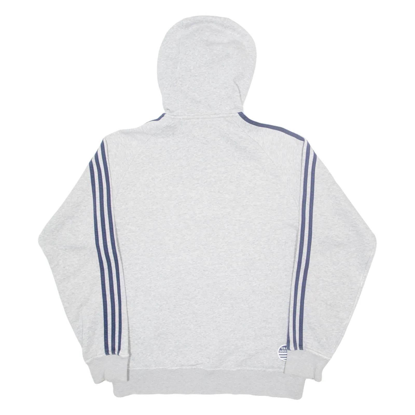 ADIDAS Mens Grey Hoodie M