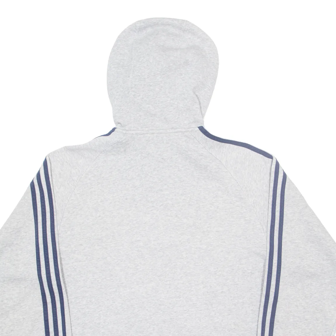 ADIDAS Mens Grey Hoodie M