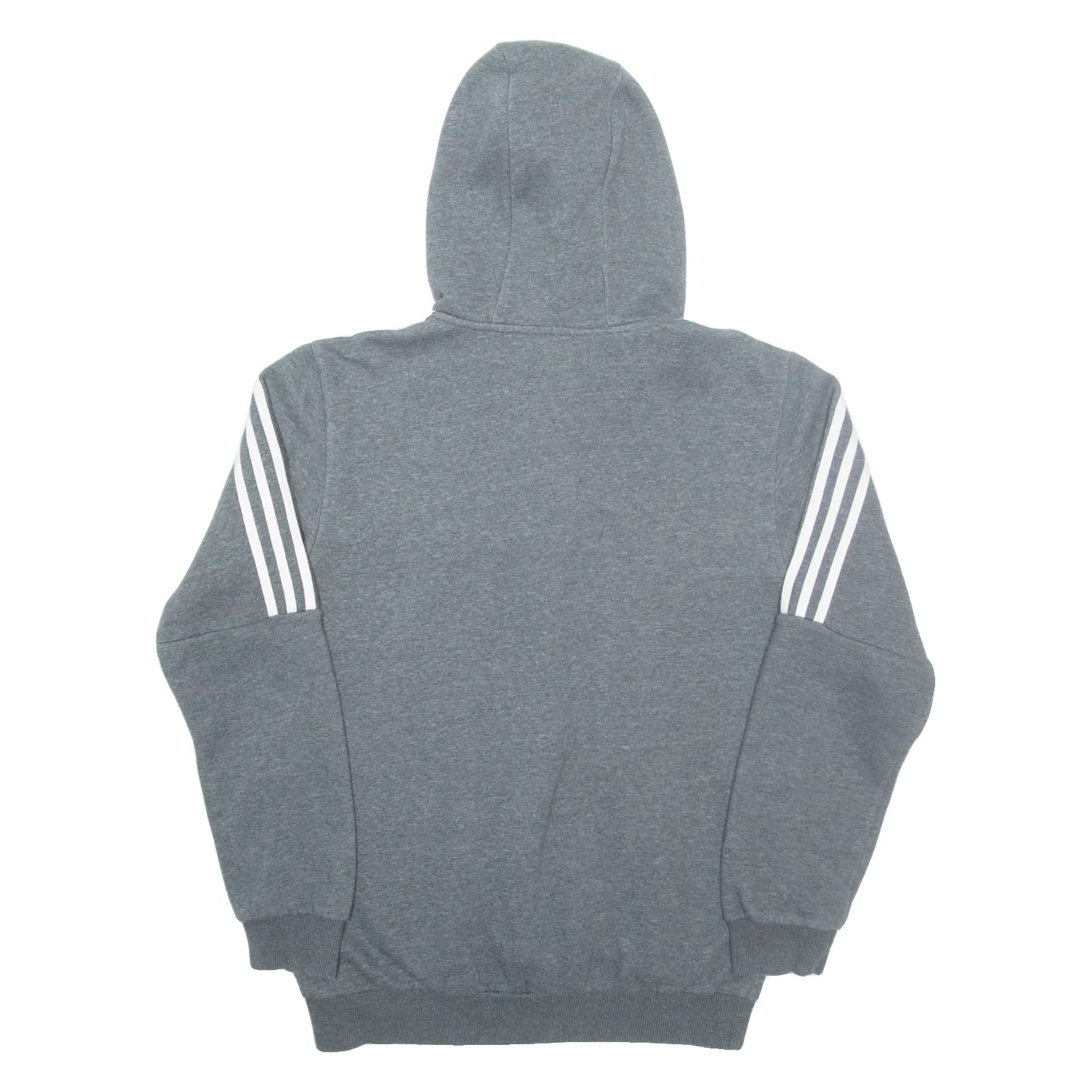 ADIDAS Mens Grey Hoodie S