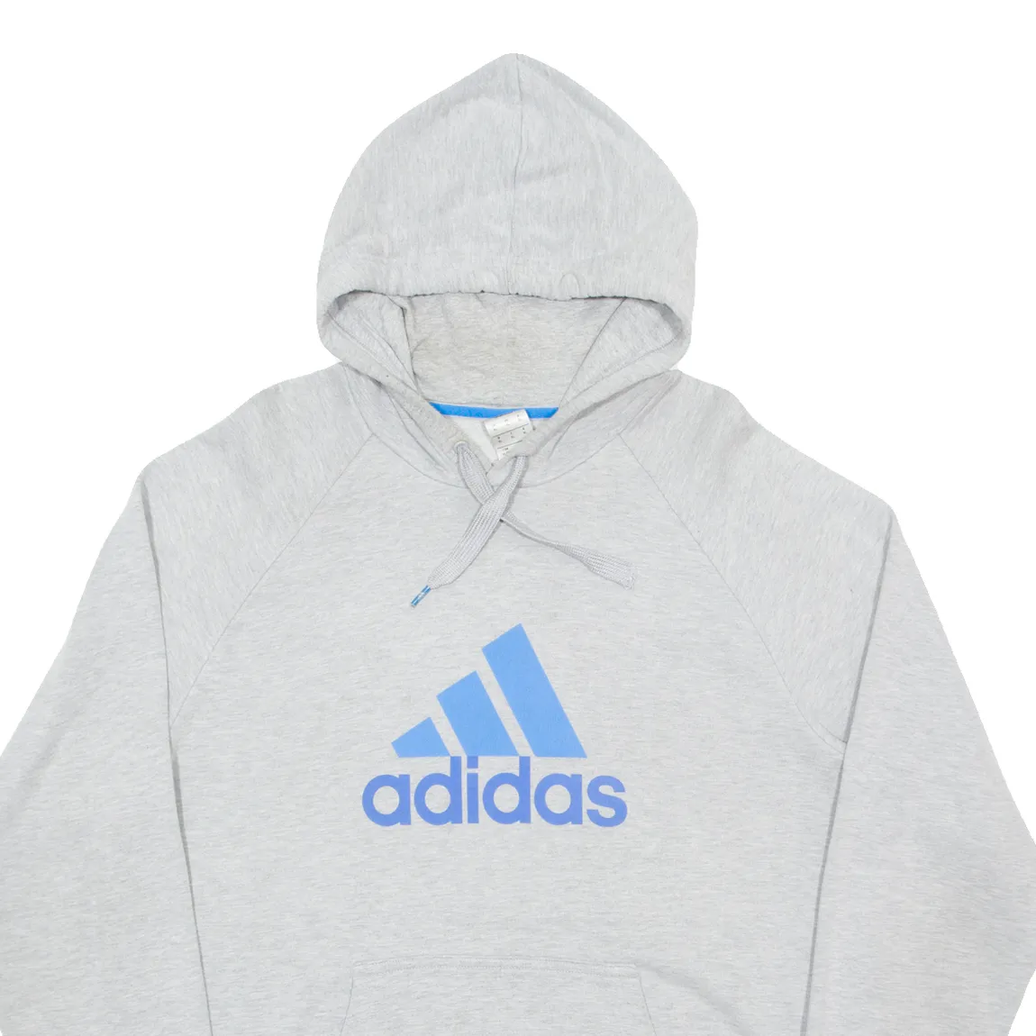 ADIDAS Mens Grey Hoodie XL