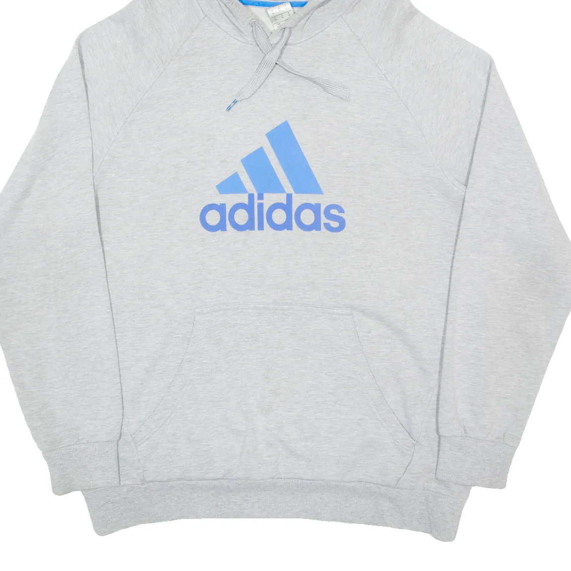 ADIDAS Mens Grey Hoodie XL