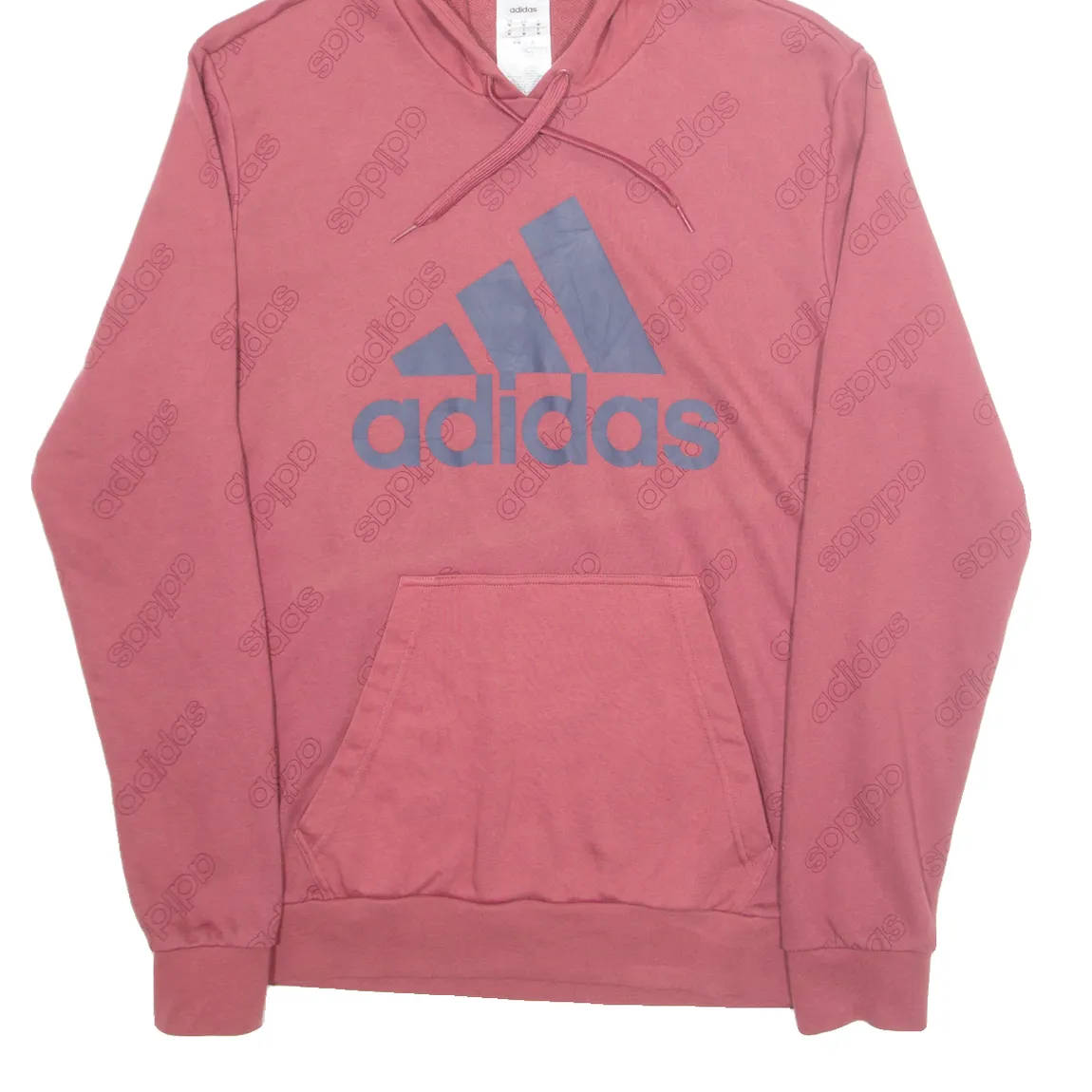 ADIDAS Mens Red Hoodie M