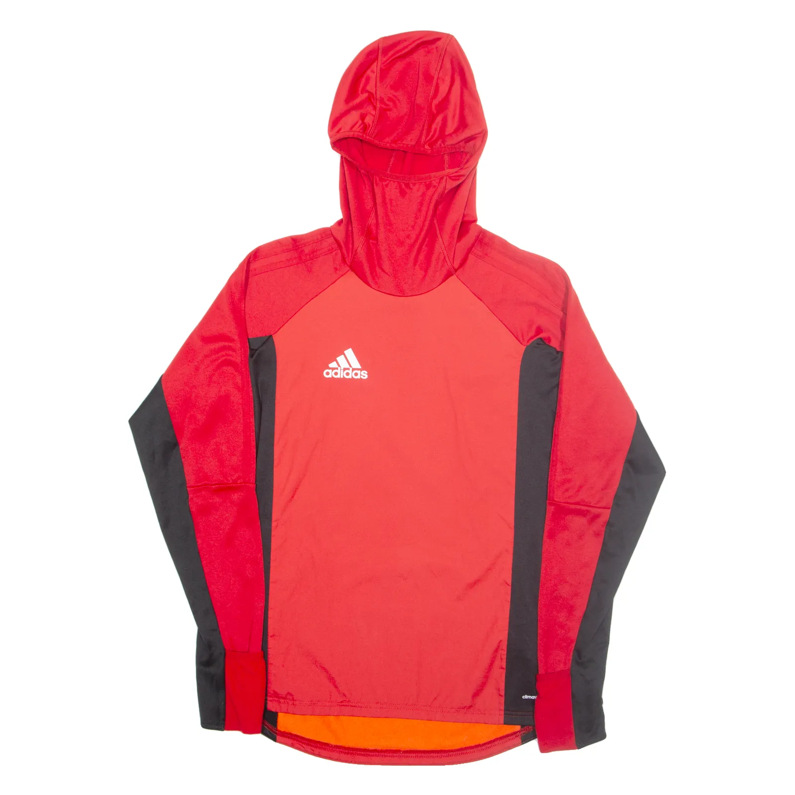 ADIDAS Mens Red Hoodie XS