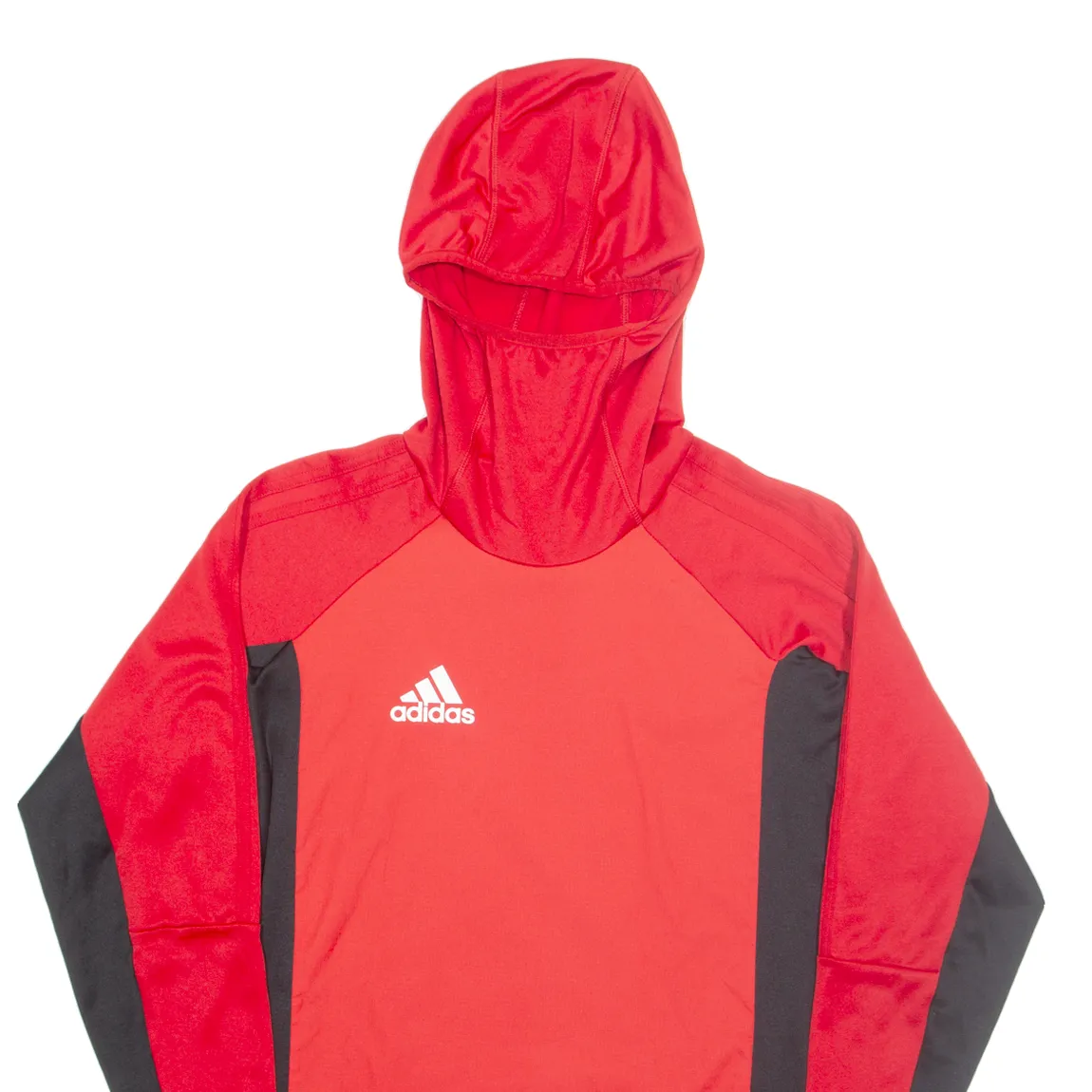 ADIDAS Mens Red Hoodie XS