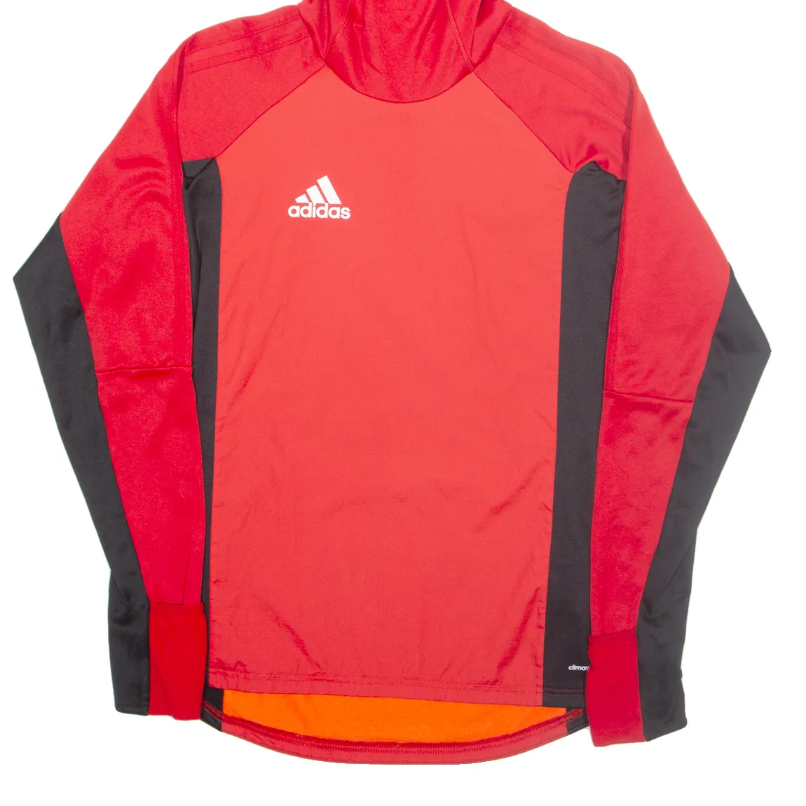 ADIDAS Mens Red Hoodie XS