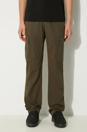 Alpha Industries cotton trousers Agent Pant green color 158205