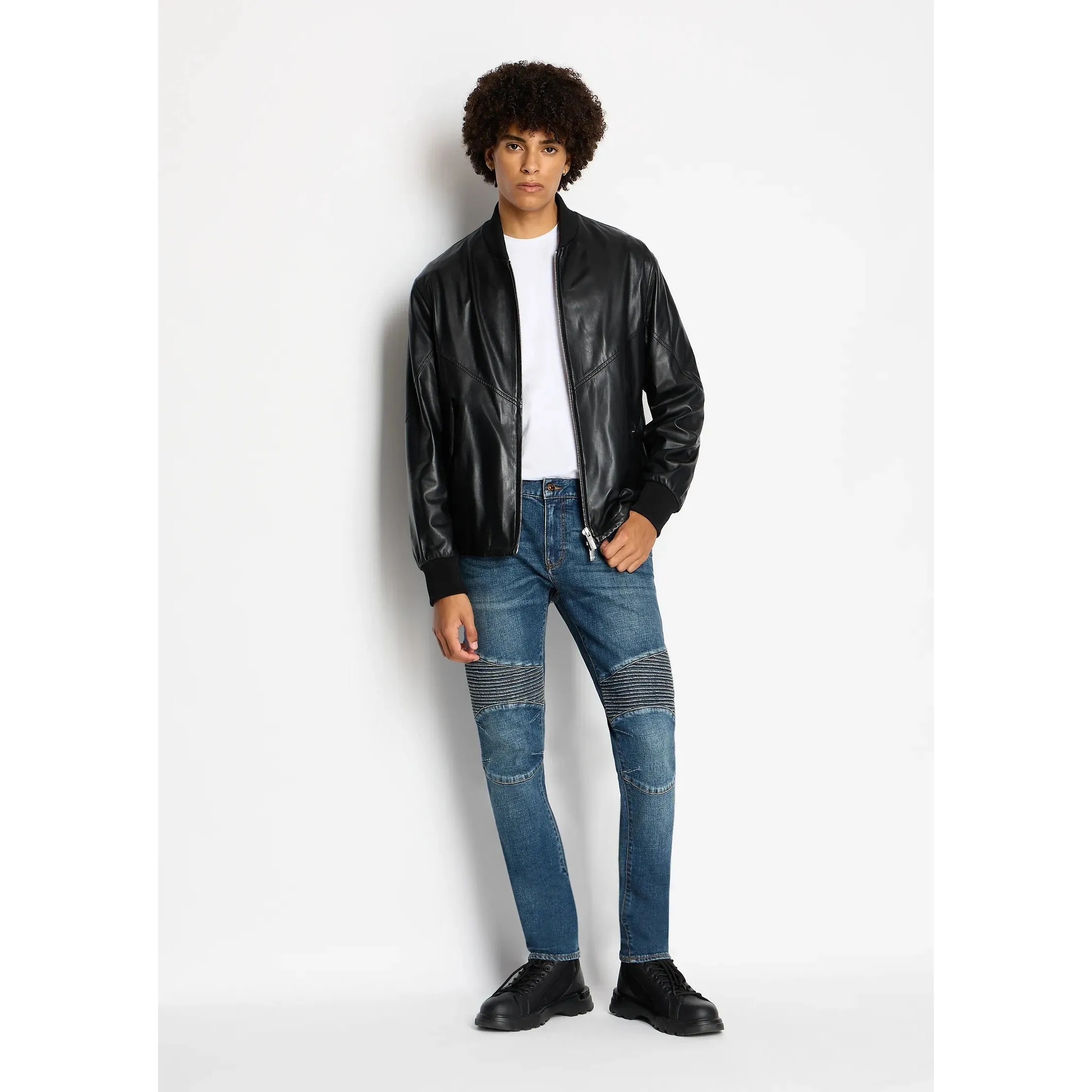 Armani Exchange J27 Biker Jeans