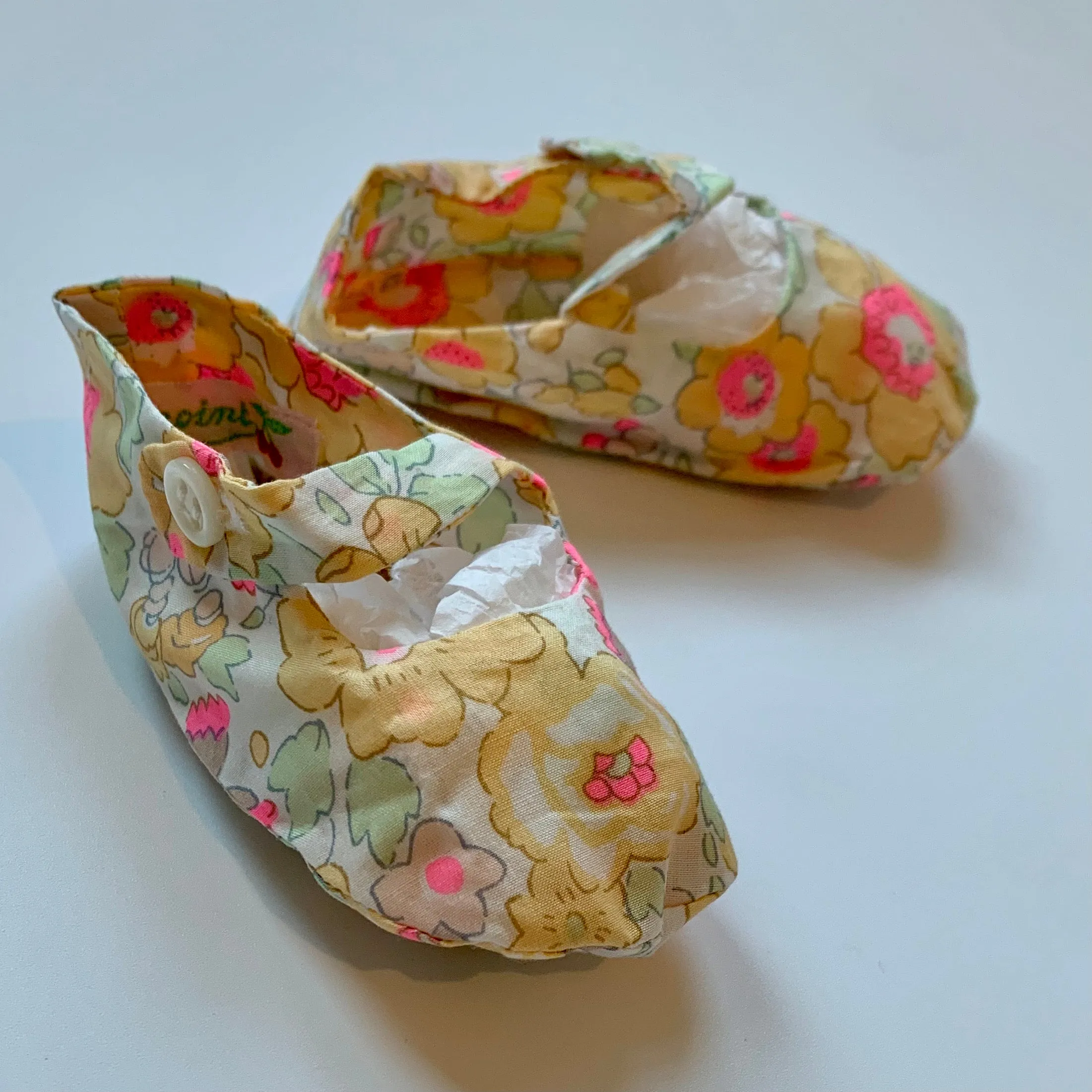 Bonpoint Liberty Print Baby Mary-Janes: Newborn