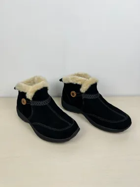 Boots Snow By Easy Spirit In Black, Size: 6.5