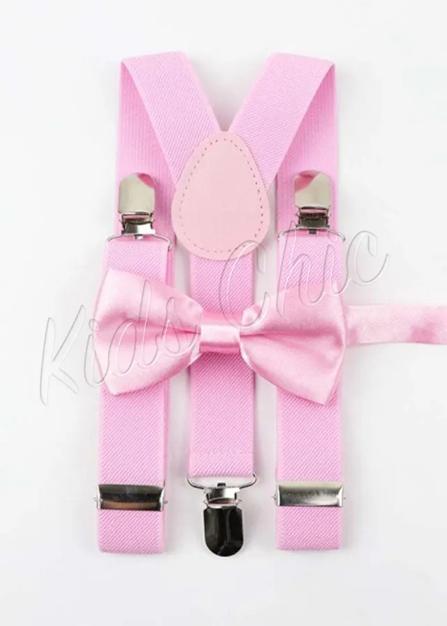 Bowtie-Suspenders Set - Multi Color