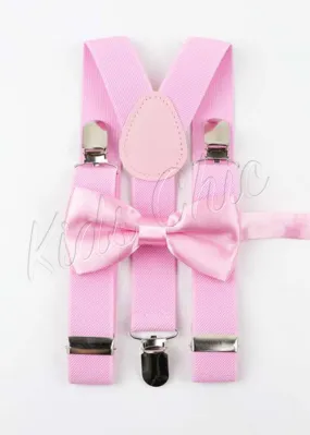 Bowtie-Suspenders Set - Multi Color