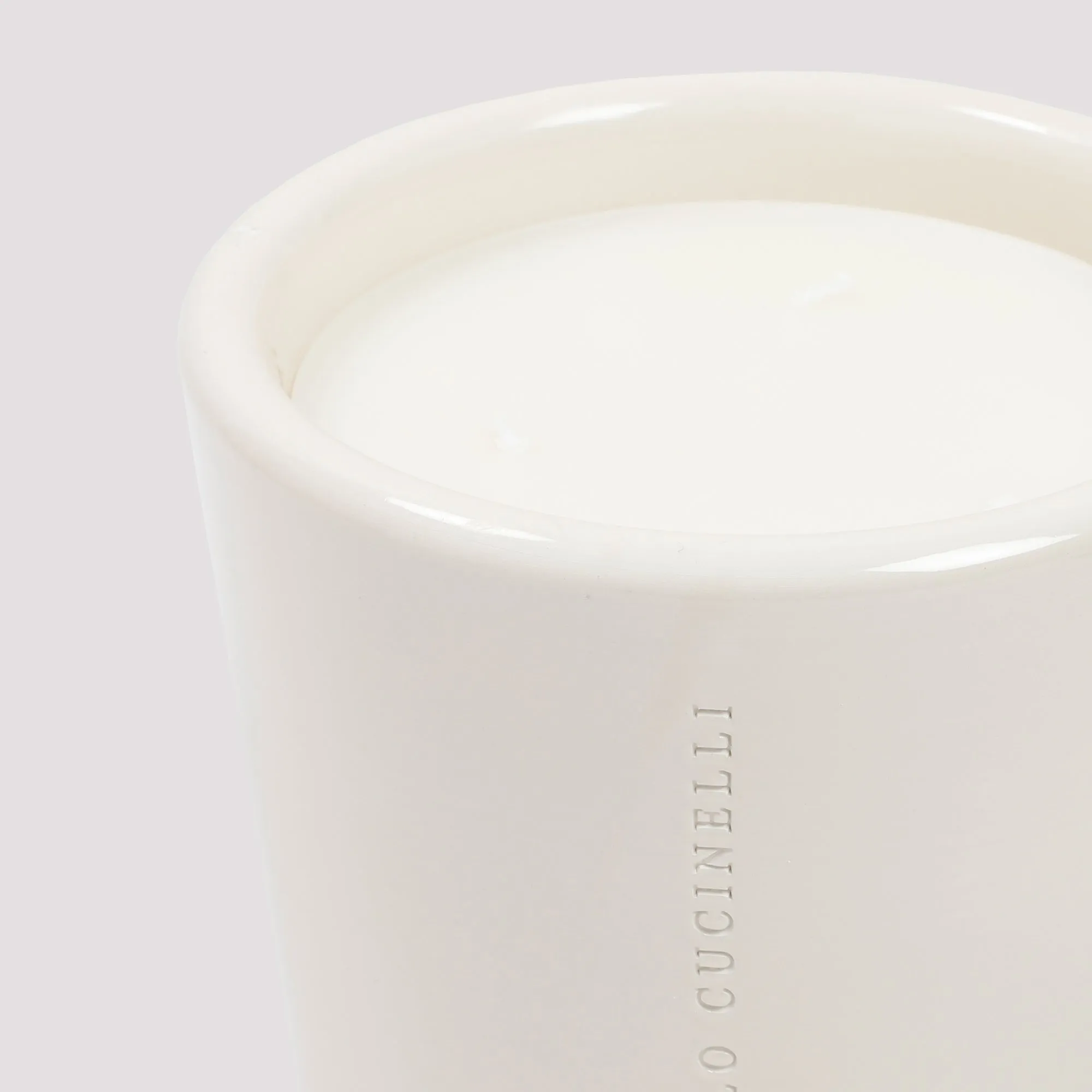 Brunello Cucinelli Logo Engraved Candle