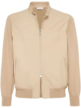 Brunello Cucinelli - Veste en cuir nubuck