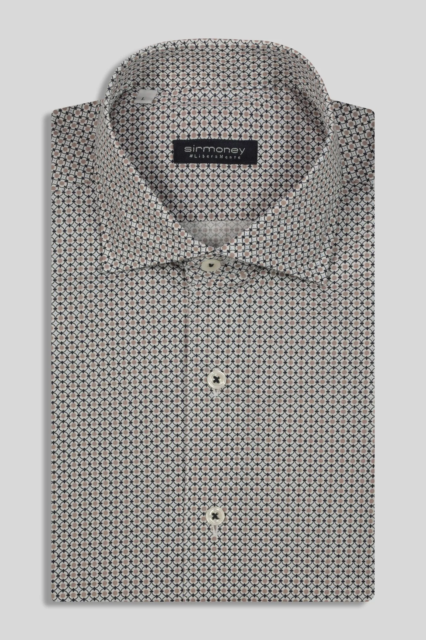 Camicia stretch pattern