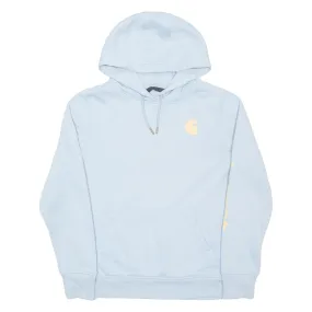 CARHARTT 6-8 Womens Blue Hoodie S