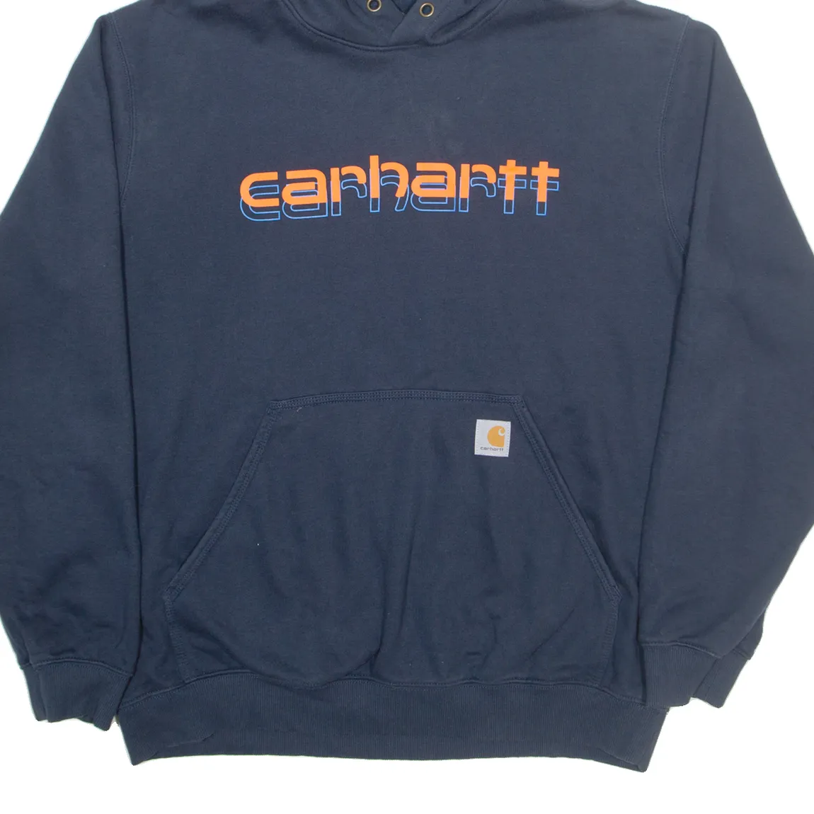 CARHARTT Loose Fit Mens Blue Hoodie L