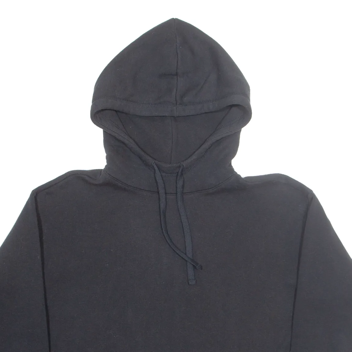 CHAMPION Mens Black Hoodie S