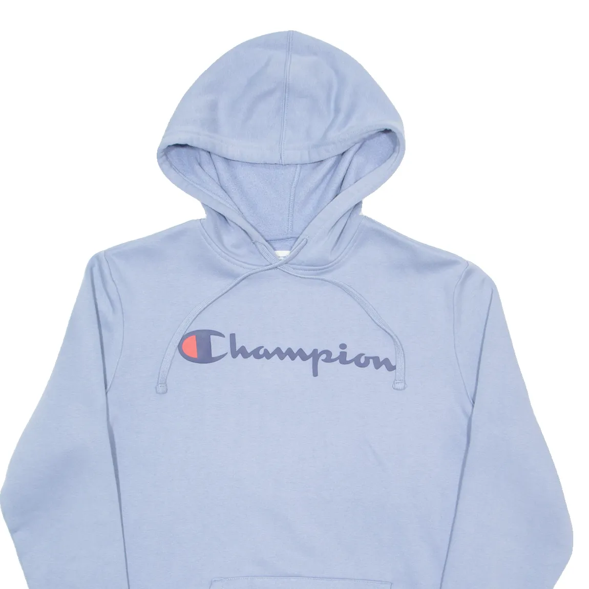 CHAMPION Mens Blue Hoodie S