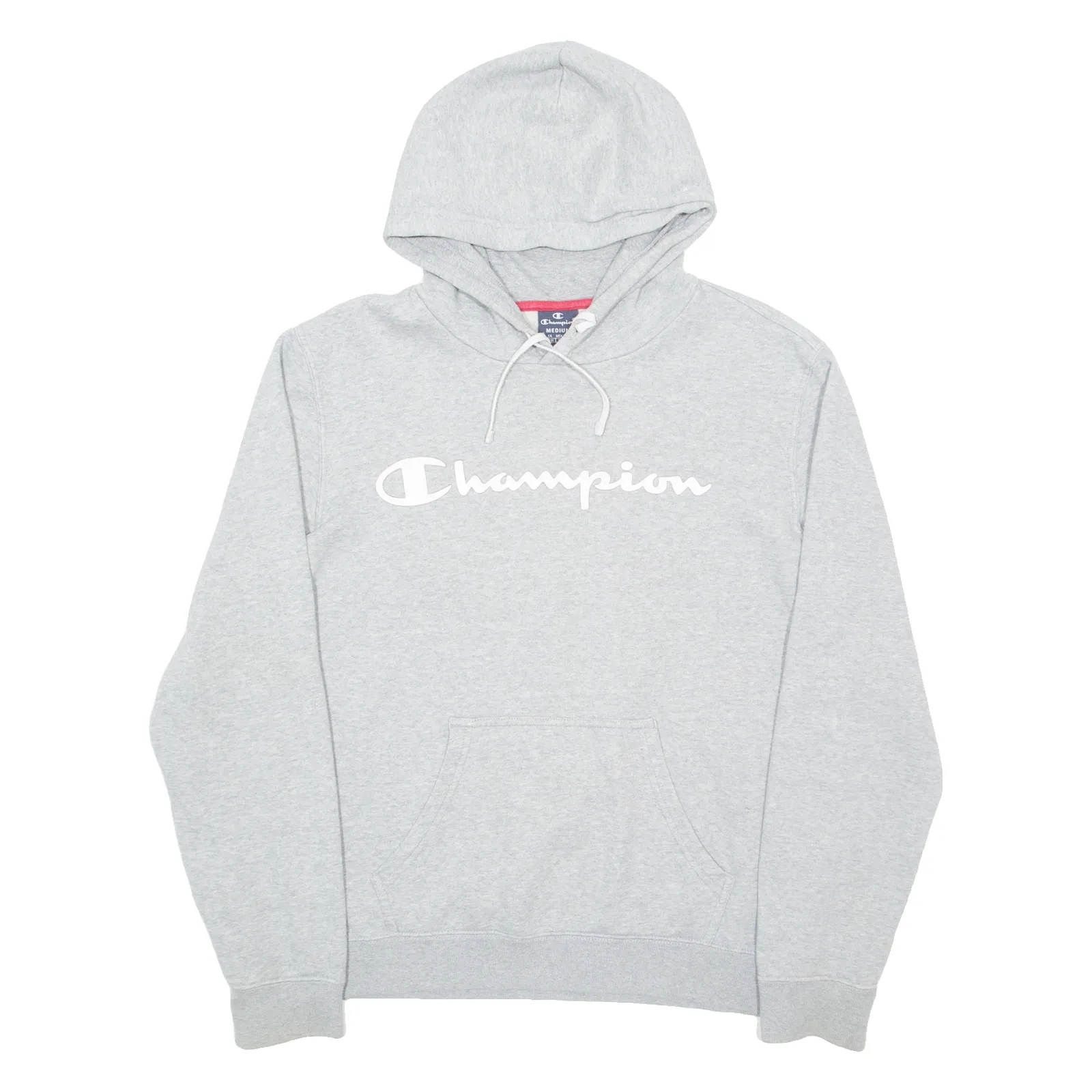 CHAMPION Mens Grey Hoodie M