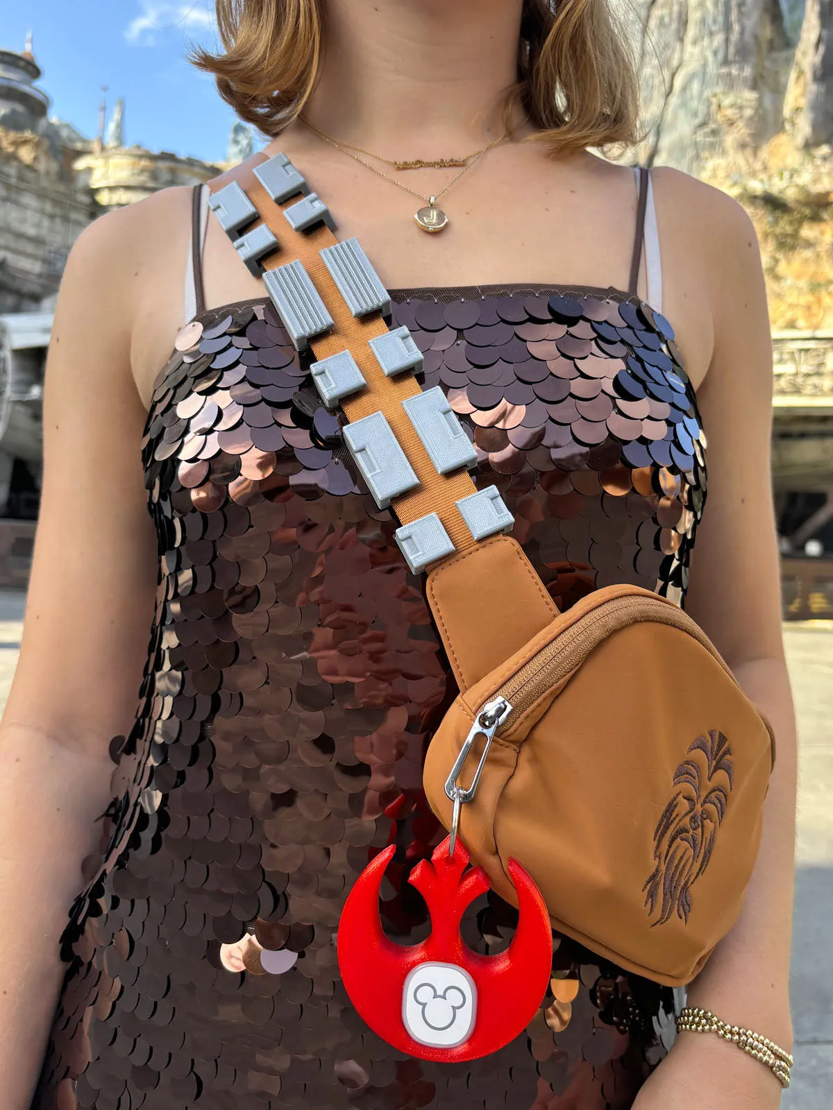 Chewy Bandolier Belt and Bag Charm