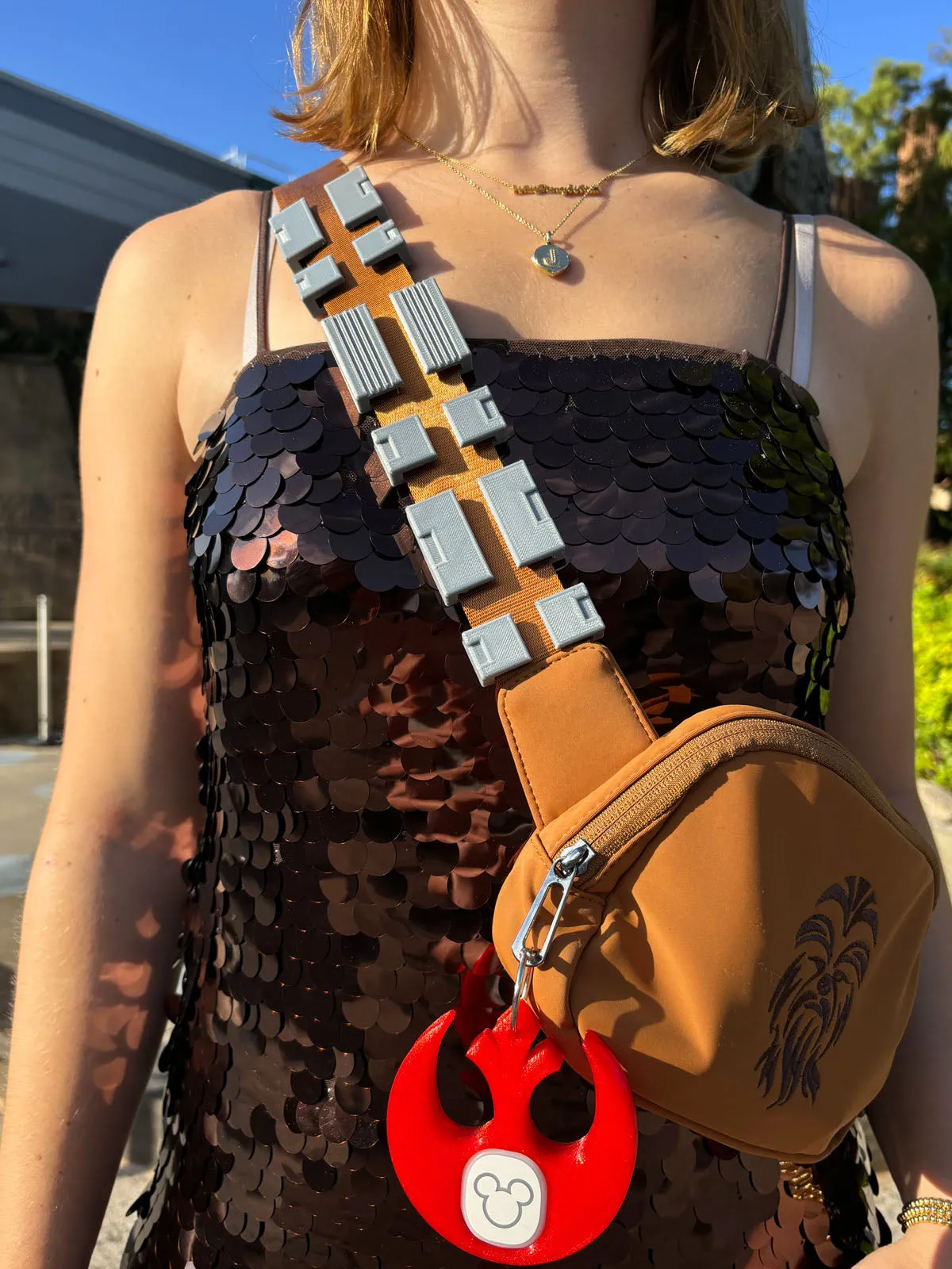 Chewy Bandolier Belt and Bag Charm