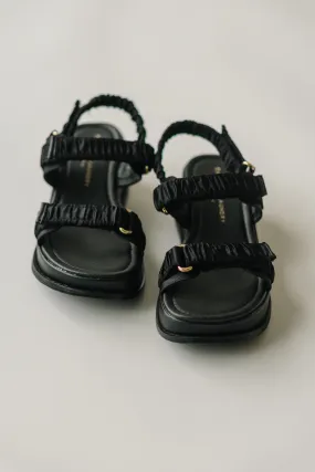 Chinese Laundry: Cashy Casual Sandal in Black