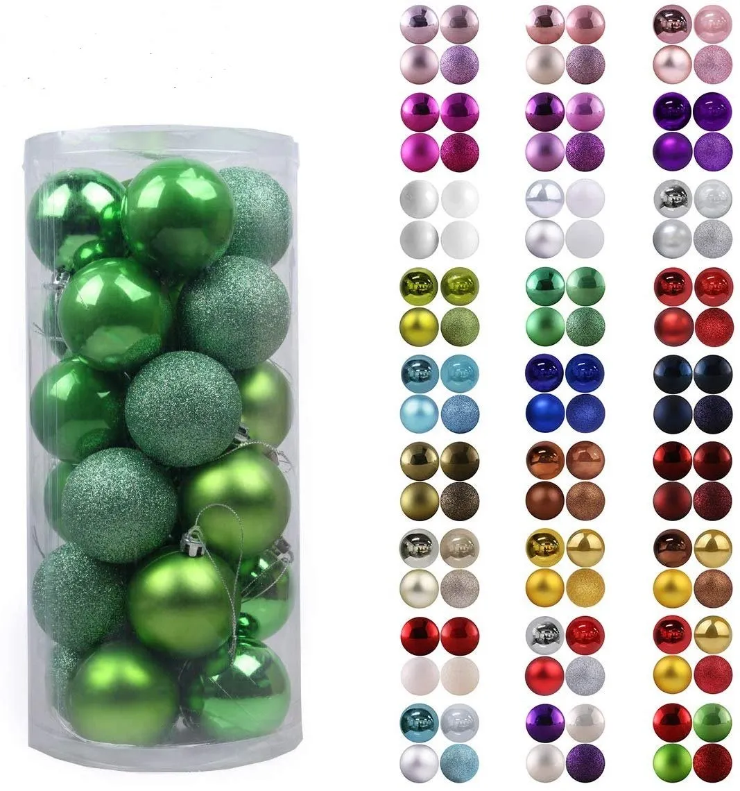 Christmas Balls Ornaments for Xmas Tree Christmas Tree Decorations Hanging Ball