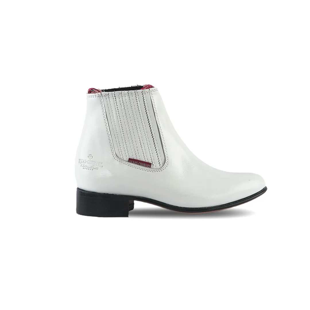 Classic Chelsea Boot Napa Blanco E500