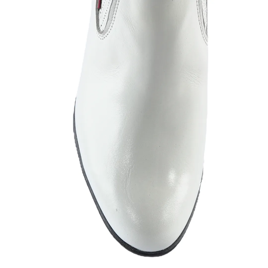 Classic Chelsea Boot Napa Blanco E500