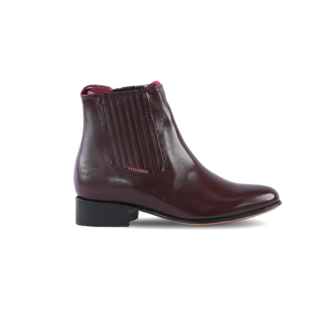 Classic Chelsea Boot Napa Vino E500