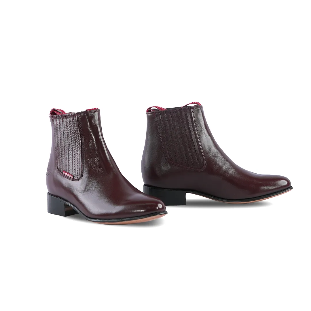 Classic Chelsea Boot Napa Vino E500