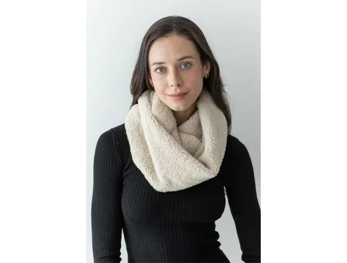 Clovered Accessories Sherpa Fleece Infinity Scarf