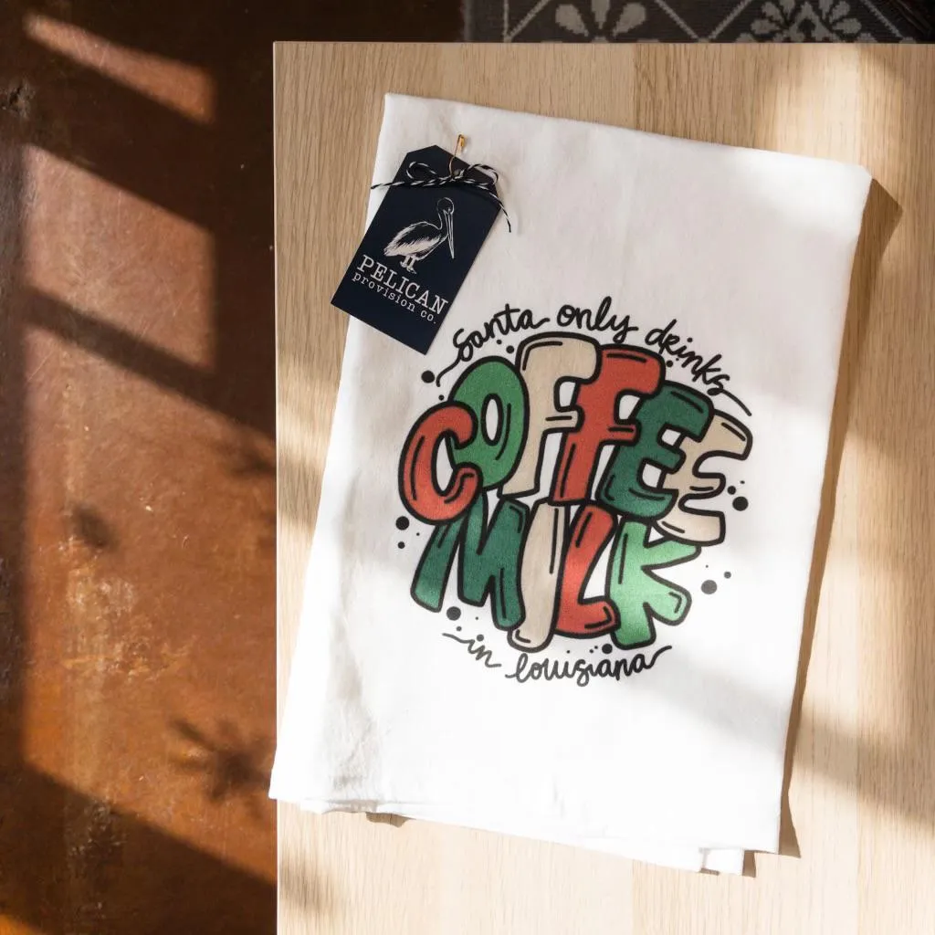 Coffee Milk Christmas Towel