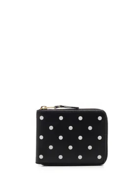 Comme des Garons Wallet Polka-Dot Zipped Wallet