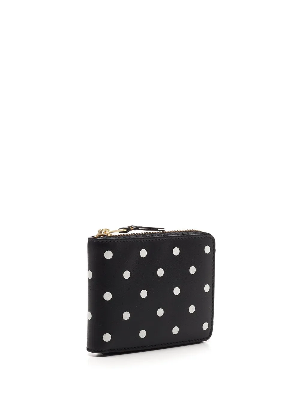 Comme des Garons Wallet Polka-Dot Zipped Wallet