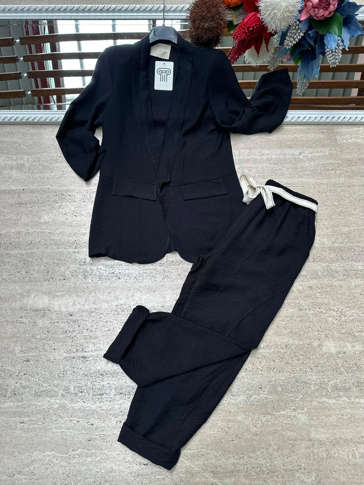 Completo giacca e pantaloni comodo