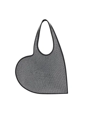 Coperni Embellished Mini Heart Tote Bag