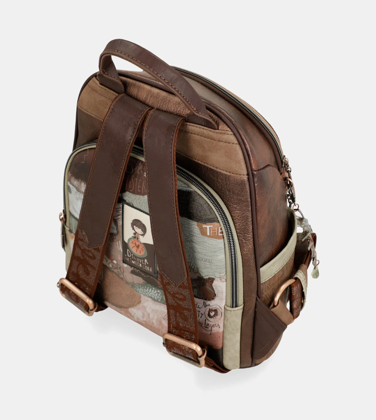 Core 3-compartment medium backpack