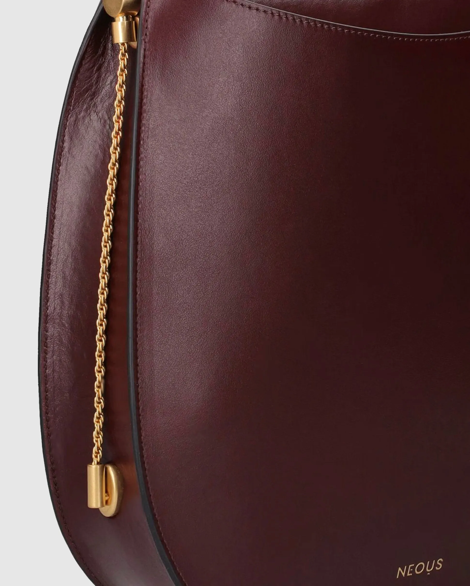 CORVUS SADDLE BAG / BURGUNDY