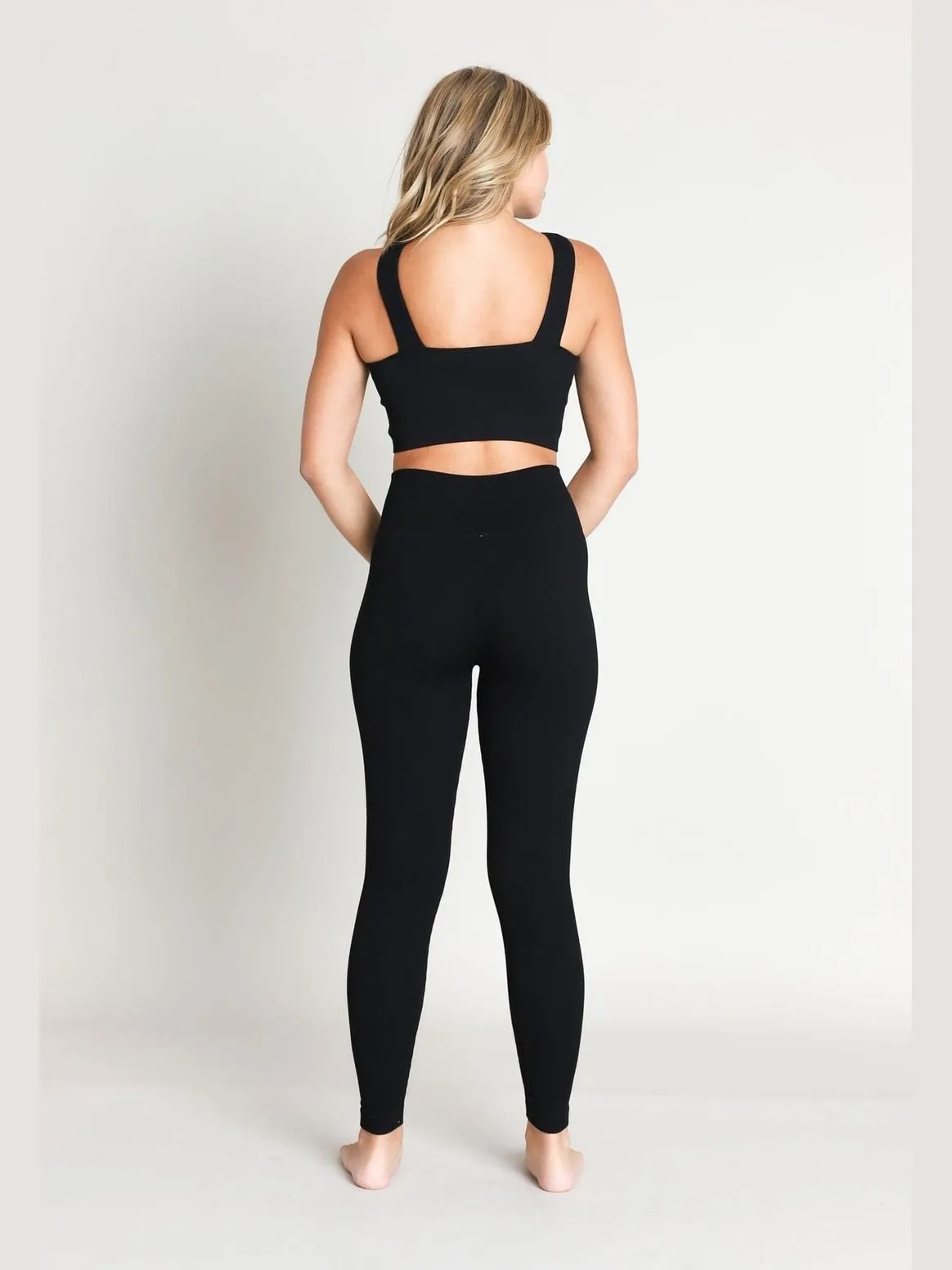 Criss Cross Front Leggings Set