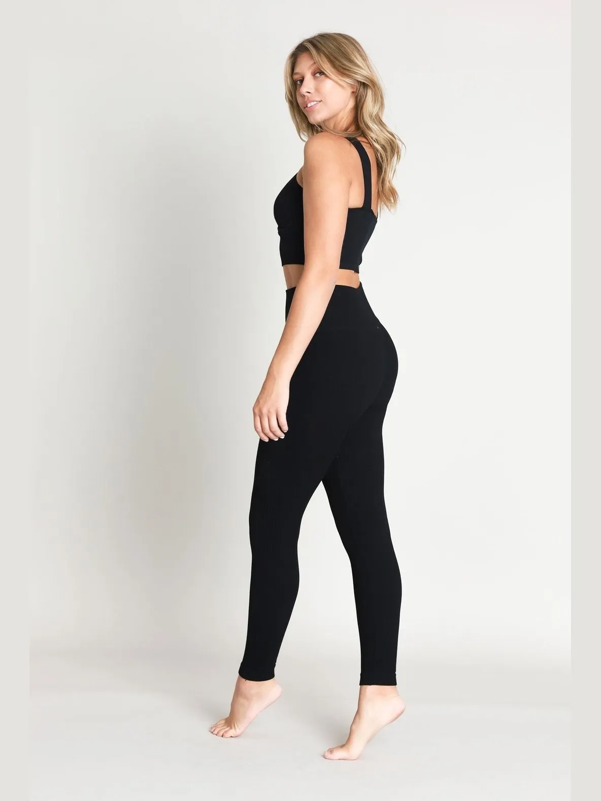 Criss Cross Front Leggings Set