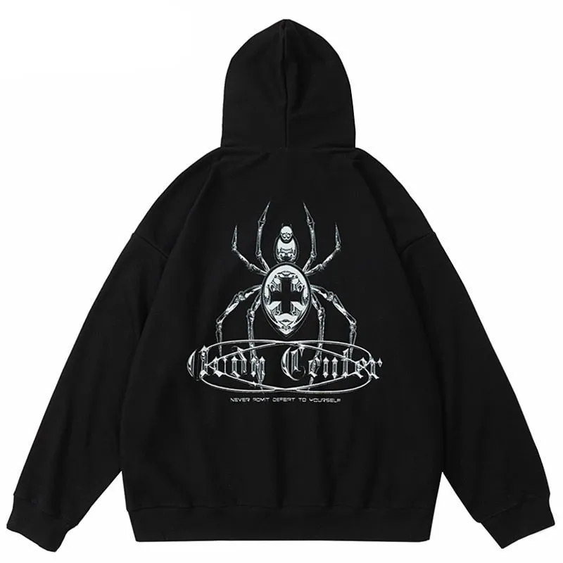 Cross Cellar Spider Graphic Hoodie