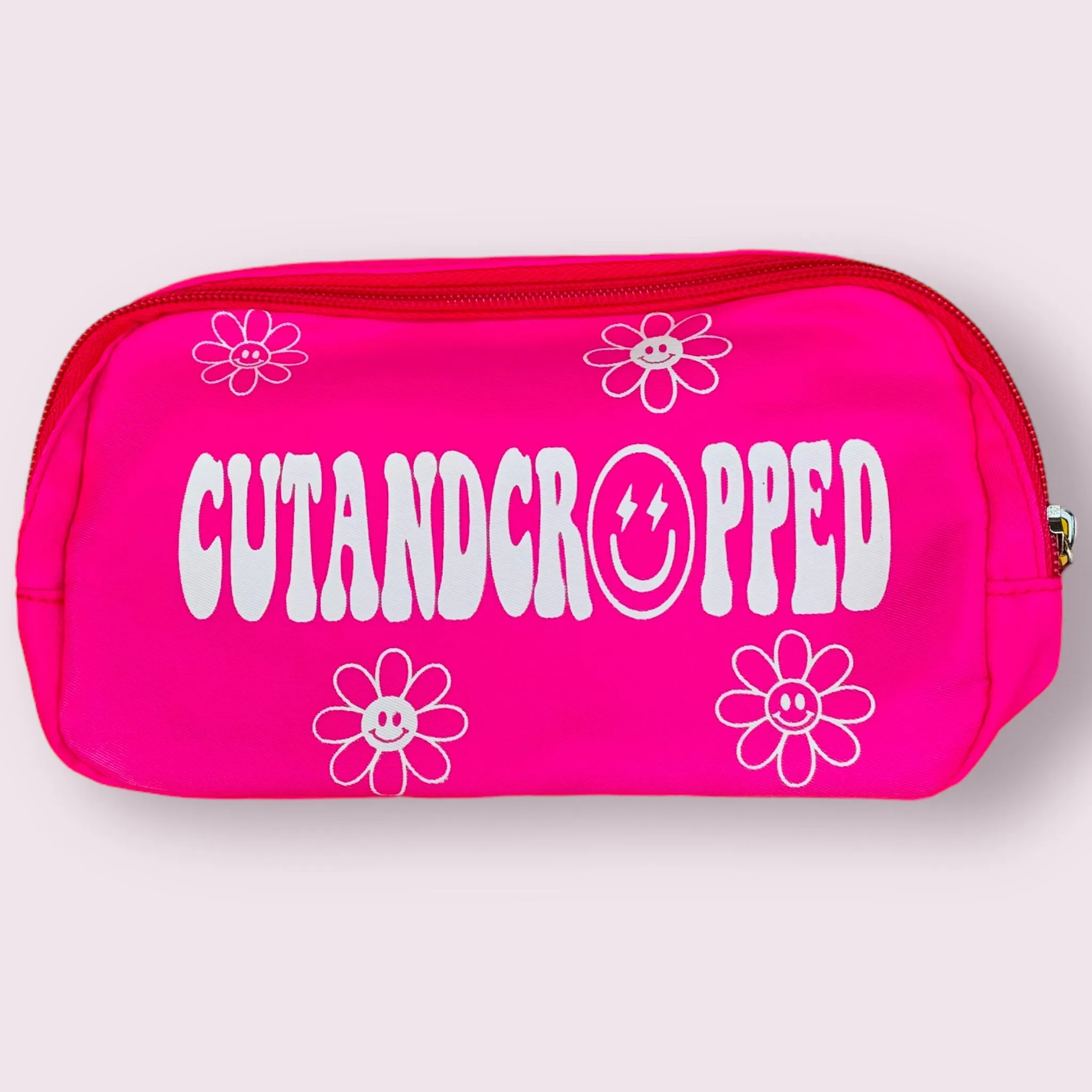 CUTANDCROPPED Hot Pink Belt Bag