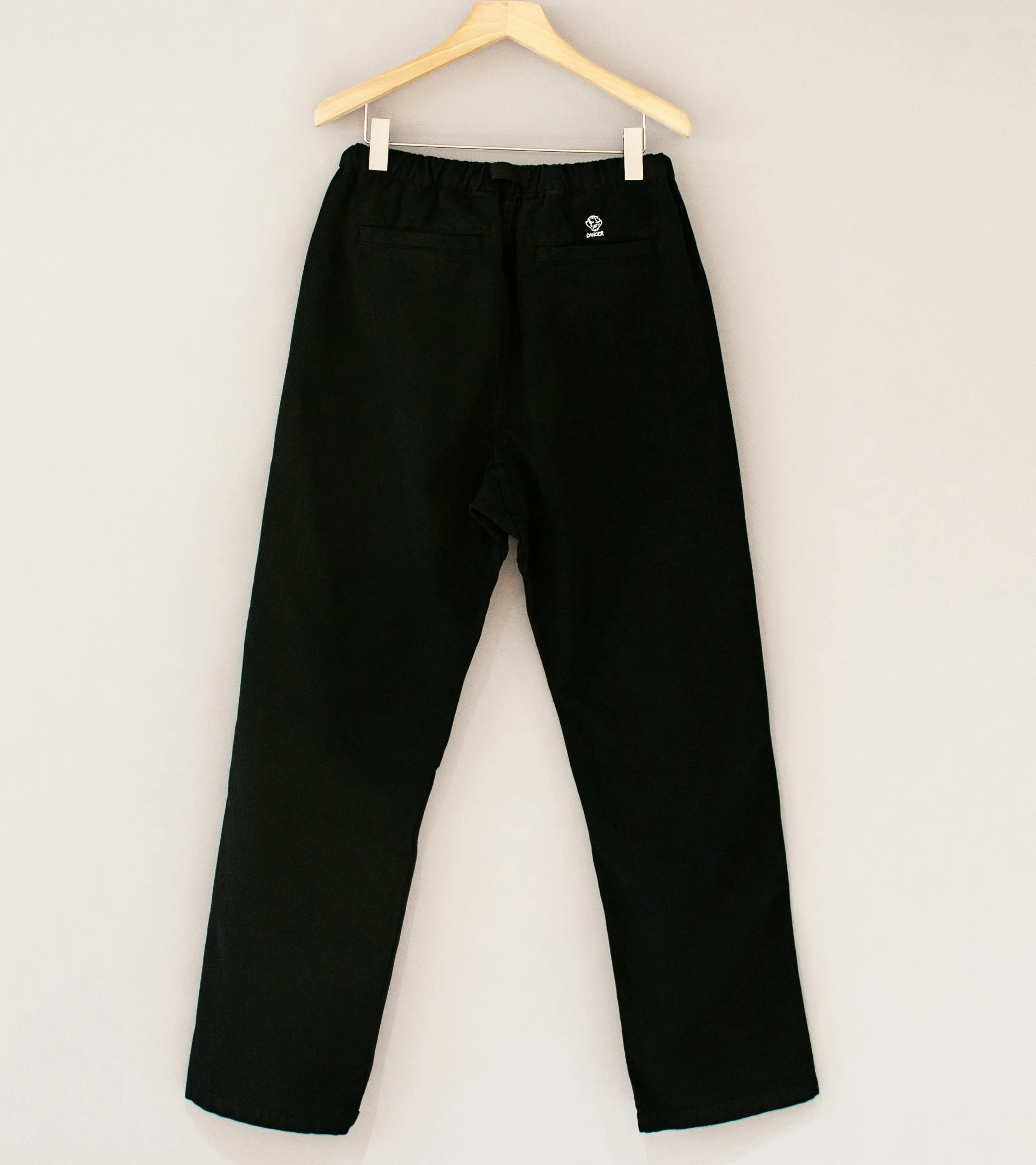 Dancer 'Belted Simple Knee Pant' (Black)